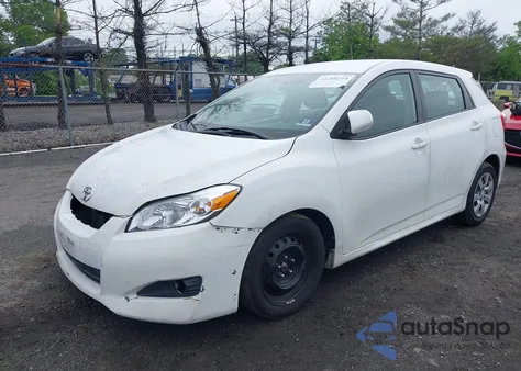 2012 Toyota Matrix S z USA, uszkodzony, nr VIN 2T1KE4EEXCC048878